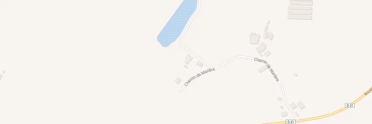 Plan du 362 Che de Marlère à Brassempouy