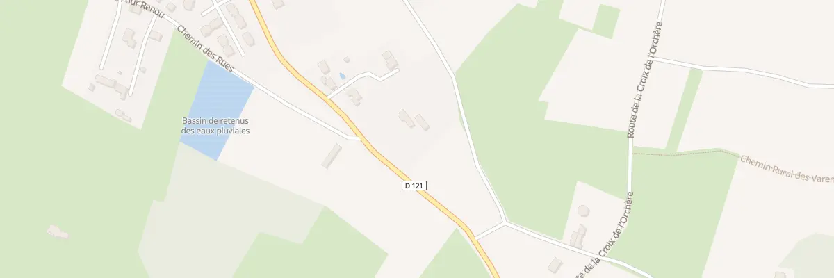 Plan du 177 Rte de l’Orchère à Chaudefonds-sur-Layon