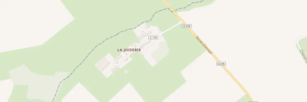 Plan du 1 Imp de la Joiserie à Tracy-Bocage