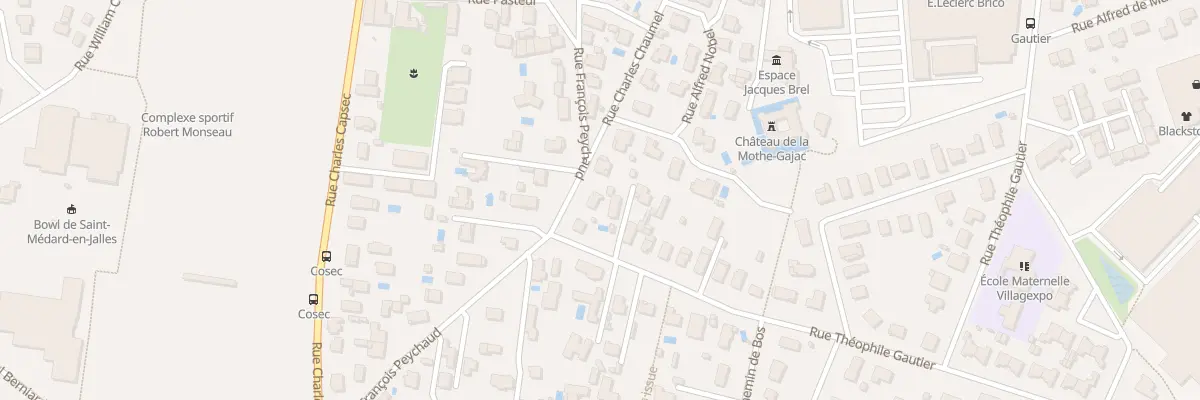 Plan du 38 Rue François Peychaud à Saint-Médard-en-Jalles
