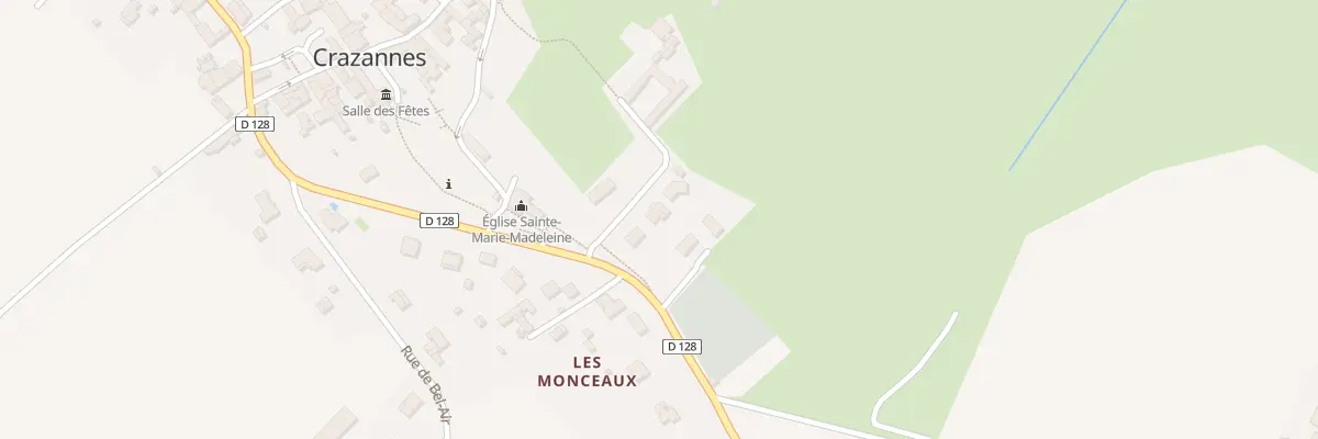 Plan du 4 All des Tilleuls à Crazannes