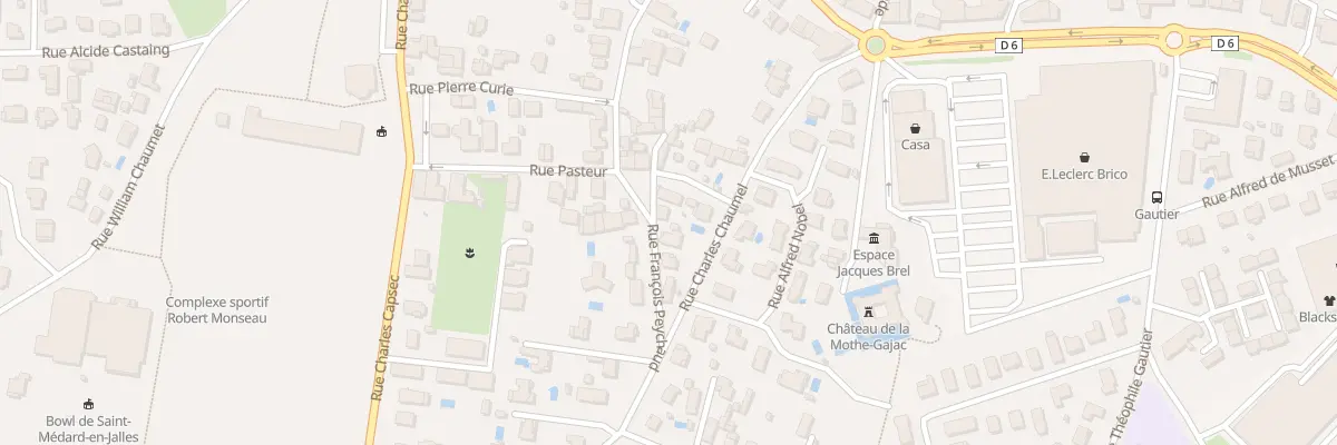 Plan du 28 Rue François Peychaud à Saint-Médard-en-Jalles