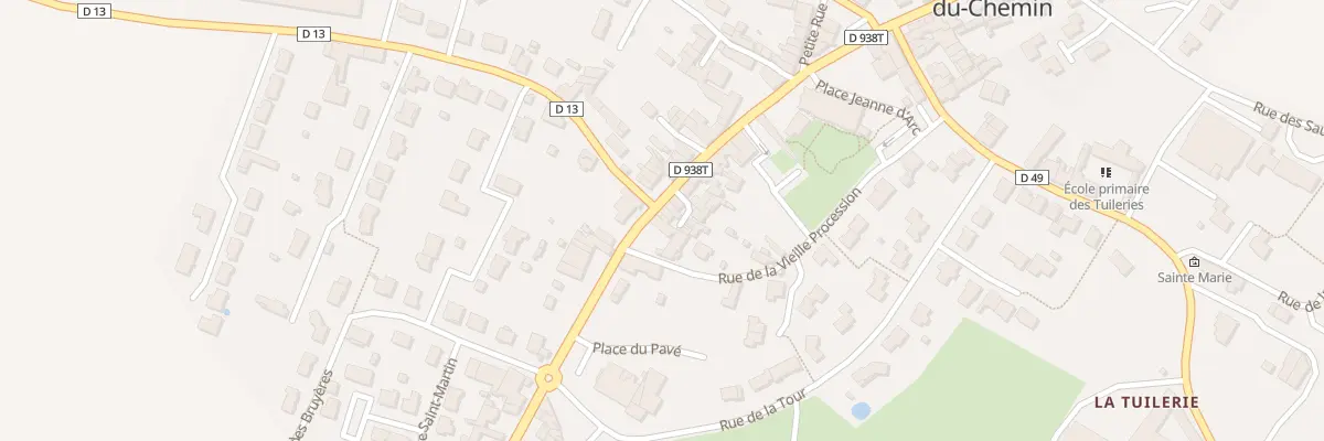 Plan du 33 Rue des comtes d’asnières à Saint-Pierre-du-Chemin
