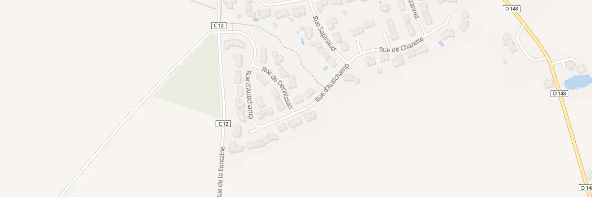 Plan du 7 Rue d’Autichamp à Cholet