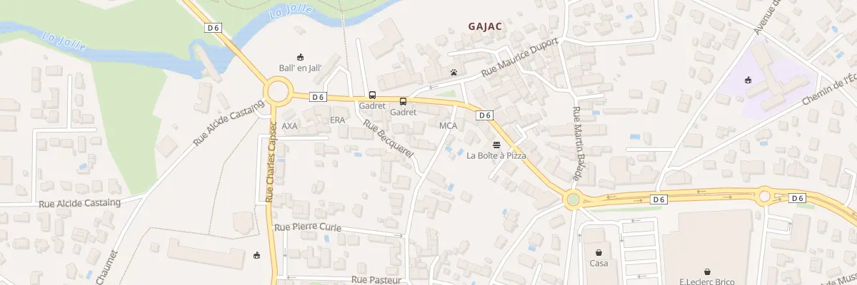 Plan du 5 Rue François Peychaud à Saint-Médard-en-Jalles