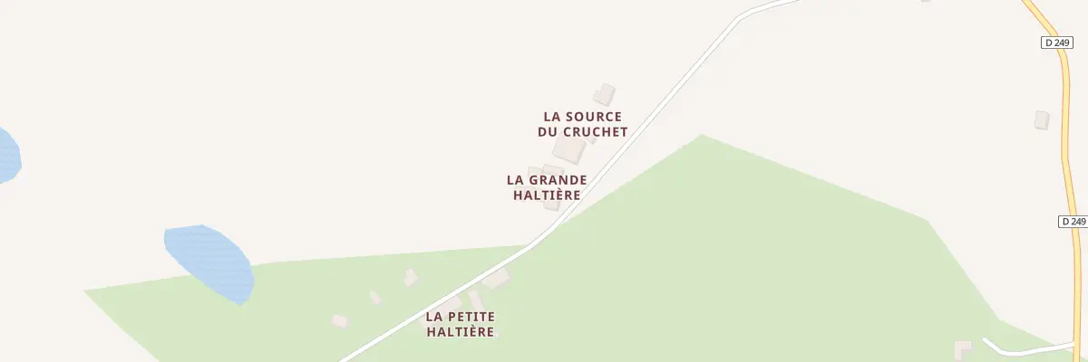 Plan du 2 La Grande Haltiere à Saint-Georges-Buttavent