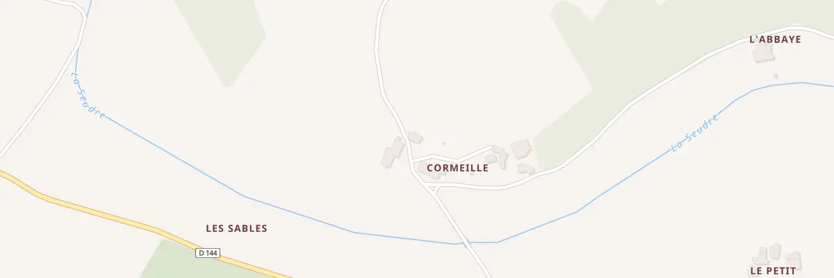 Plan du 6 Rue de Cormeille à Saint-Germain-du-Seudre