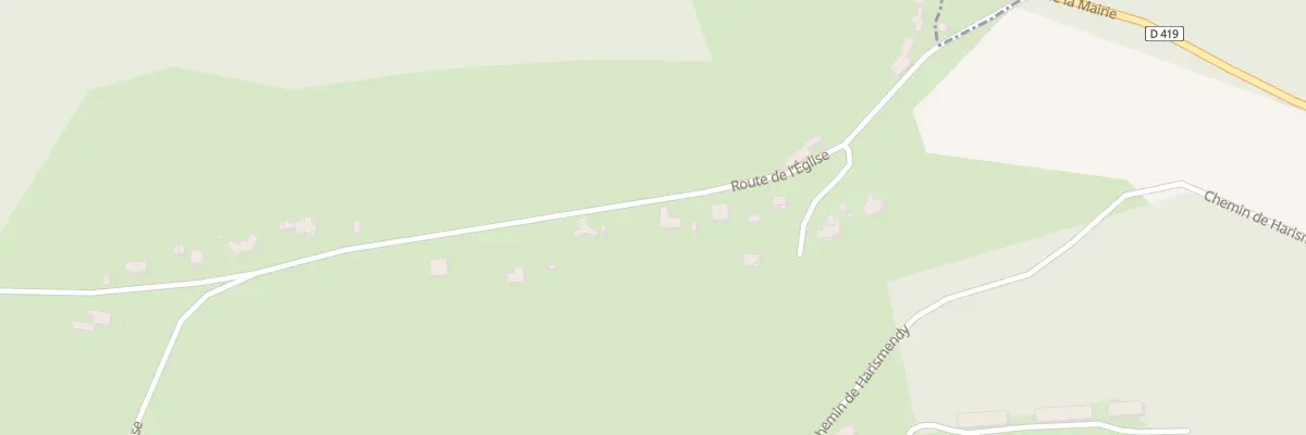 Plan du 3 Rte de l’Église à Ogenne-Camptort