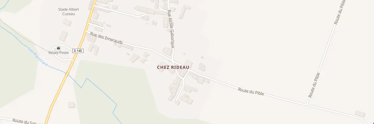 Plan du 3 Rte du Pible à Saint-Dizant-du-Gua