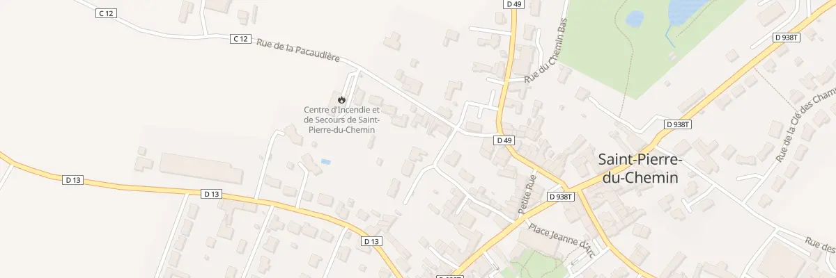 Plan du 5 Rue de la pacaudière à Saint-Pierre-du-Chemin