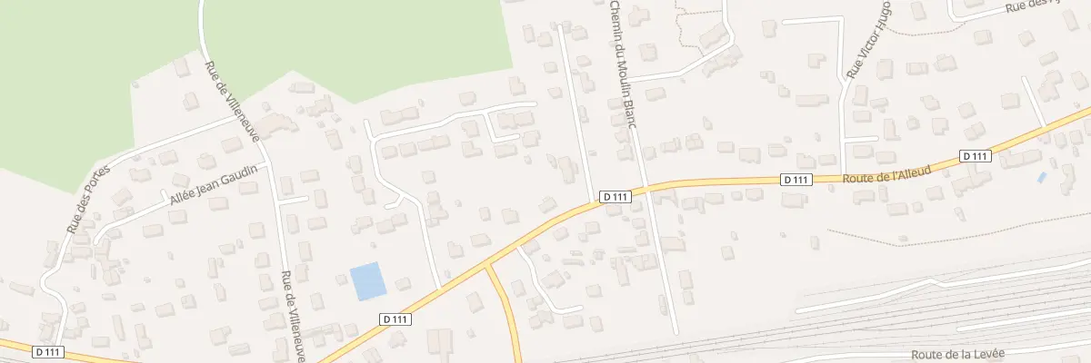 Plan du 29 Rte de l’Alleud à La Possonnière