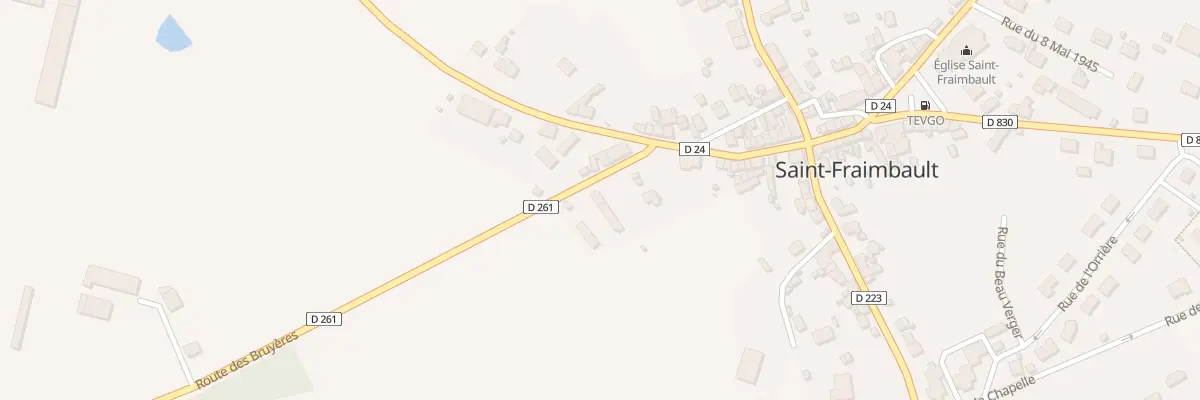 Plan du 155 Rue de la Libération à Saint-Fraimbault