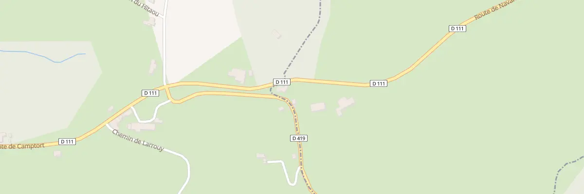 Plan du 19 Rte de Navarrenx à Ogenne-Camptort