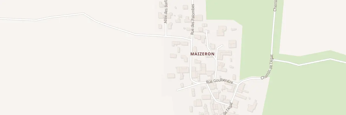 Plan du 75 Rue des Palombes à Saint-Mard
