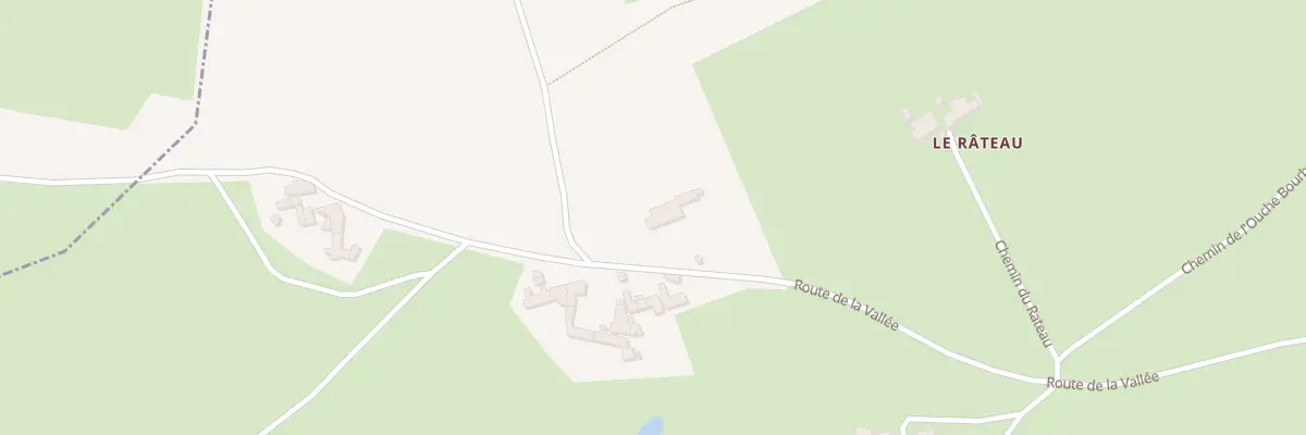 Plan du 4000 Rte de la Vallée à Rochefort-sur-Loire