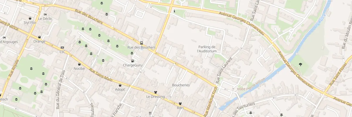 Plan du 26 Rue des Bouchers à Bayeux