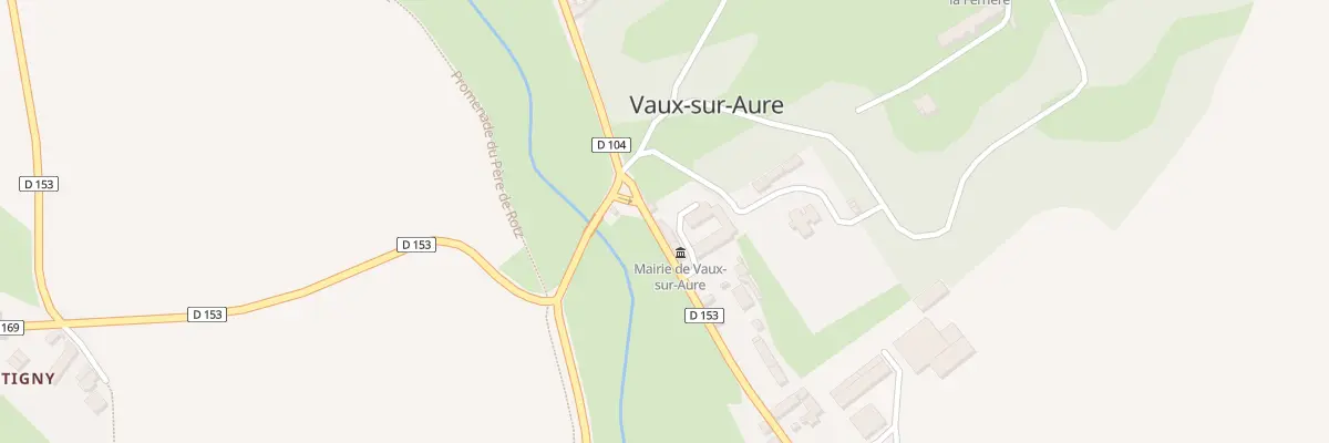 Plan du 1 Le Hameau de Hutrel à Vaux-sur-Aure