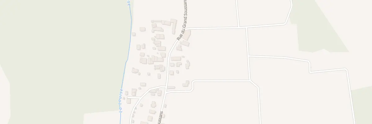 Plan du 13 Rue du Grand Soussans à Soussans