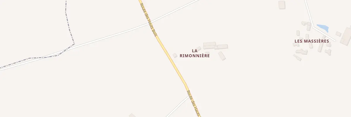 Plan du 1 La Rimonniere à Sacé