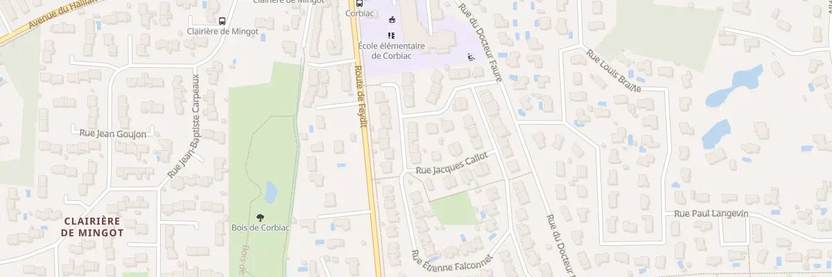 Plan du 24 Rue Etienne Falconnet à Saint-Médard-en-Jalles
