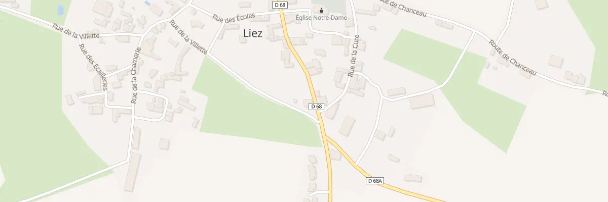 Plan du 10 Rue de l’abbé migné à Liez