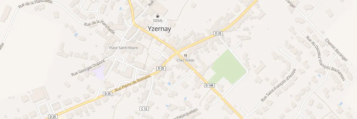Plan du 18 Rue Stofflet à Yzernay