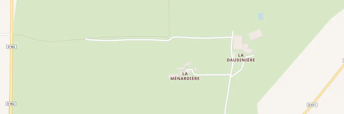 Plan du 1 La Menardiere à Ménil