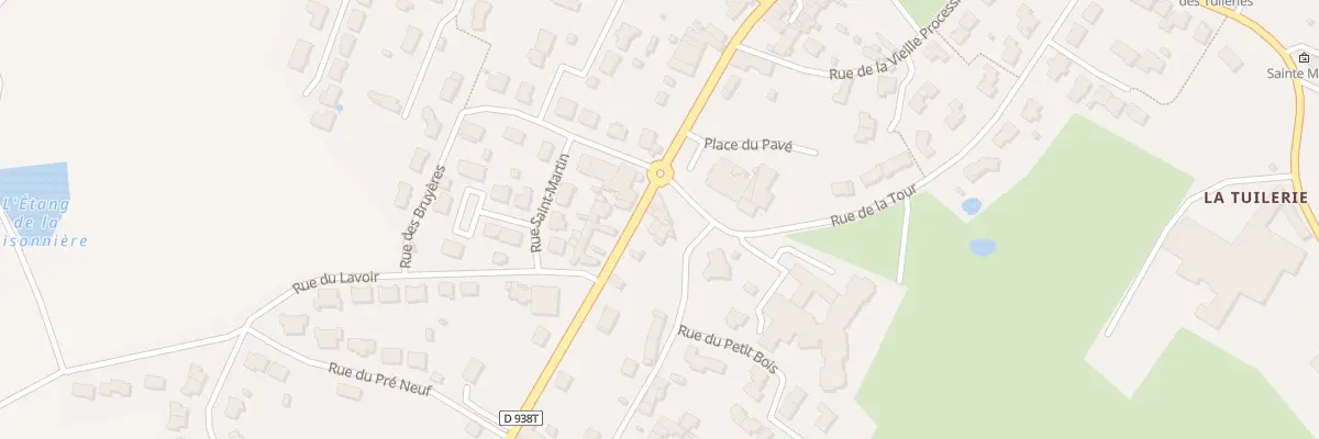 Plan du 4 Rue du bourgneuf à Saint-Pierre-du-Chemin