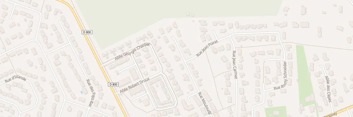 Plan du 33 Rue Mouloudji à Pessac