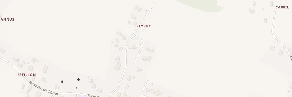 Plan du 250 Rte du Bos de Marsacq à Meilhan