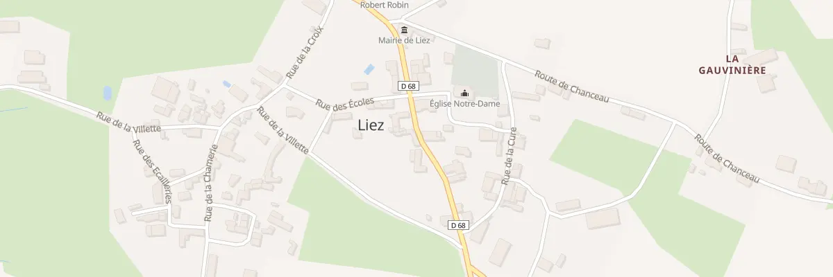 Plan du 6 Rue de l’abbé migné à Liez