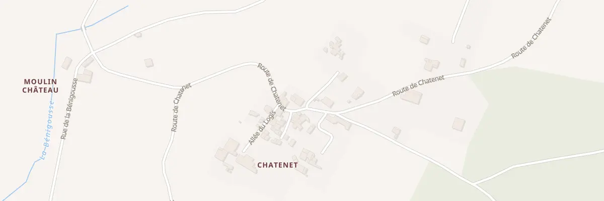 Plan du 37 Rte de Chatenet à Cravans
