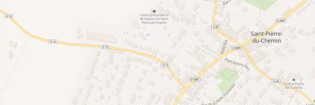 Plan du 14 Rue des thermes à Saint-Pierre-du-Chemin
