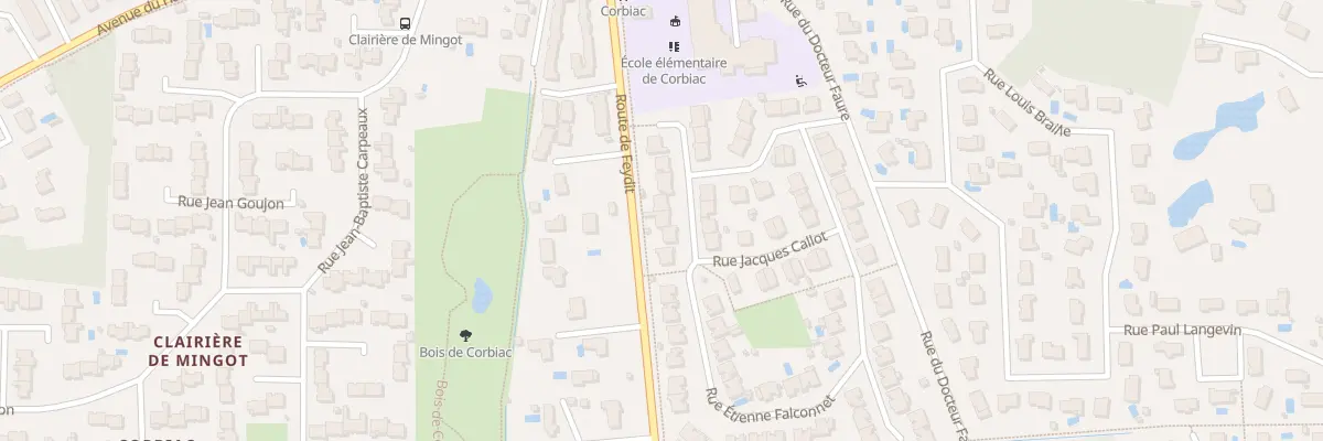 Plan du 33 Rue Etienne Falconnet à Saint-Médard-en-Jalles