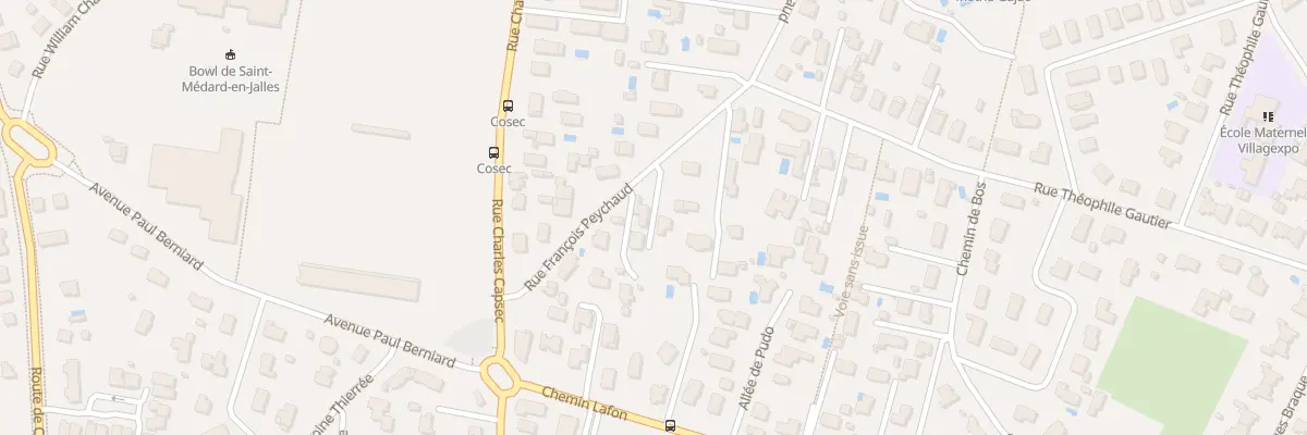 Plan du 46C Rue François Peychaud à Saint-Médard-en-Jalles