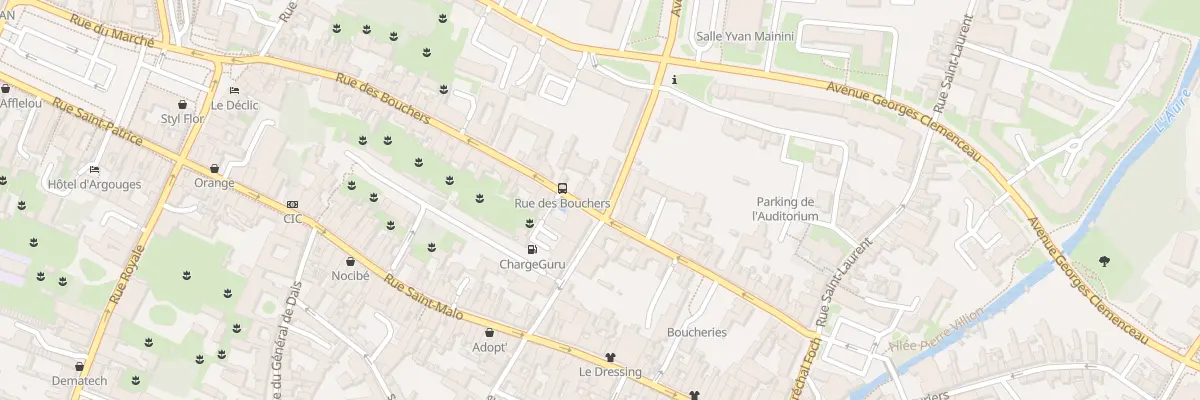Plan du 36 Rue des Bouchers à Bayeux