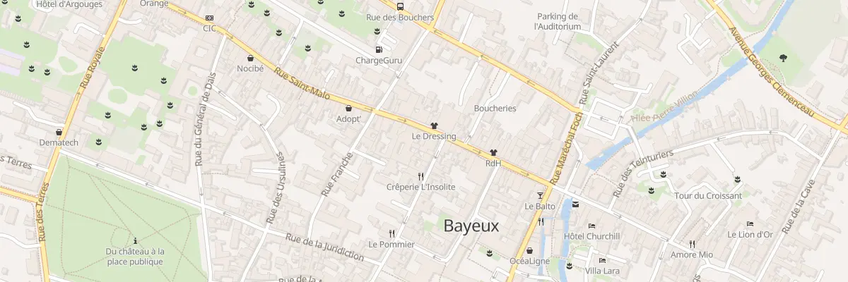 Plan du 49 Rue Saint-Martin à Bayeux