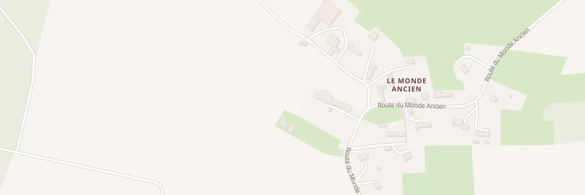 Plan du 1 Rte du Monde Ancien St Georges à Seulline