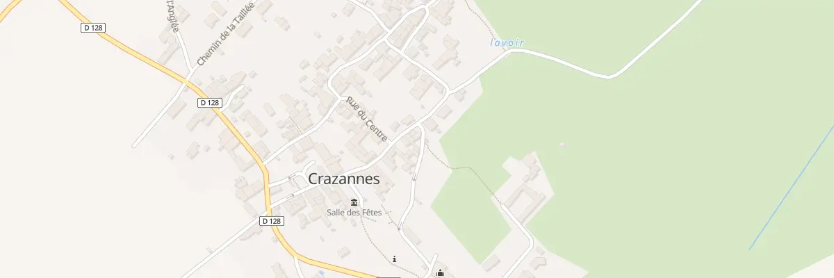 Plan du 2 Rue de l’Eglise à Crazannes