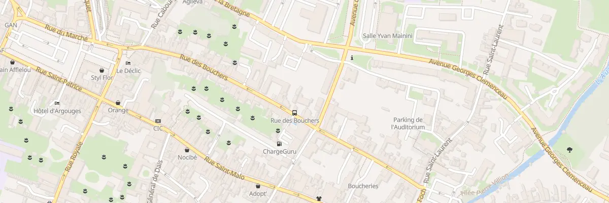 Plan du 38 Rue des Bouchers à Bayeux