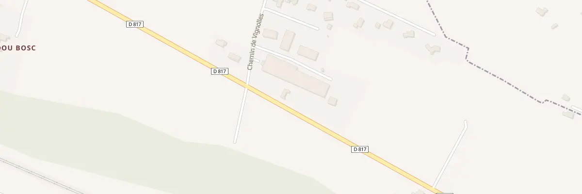 Plan du 5023 De Vignolles à Castétis