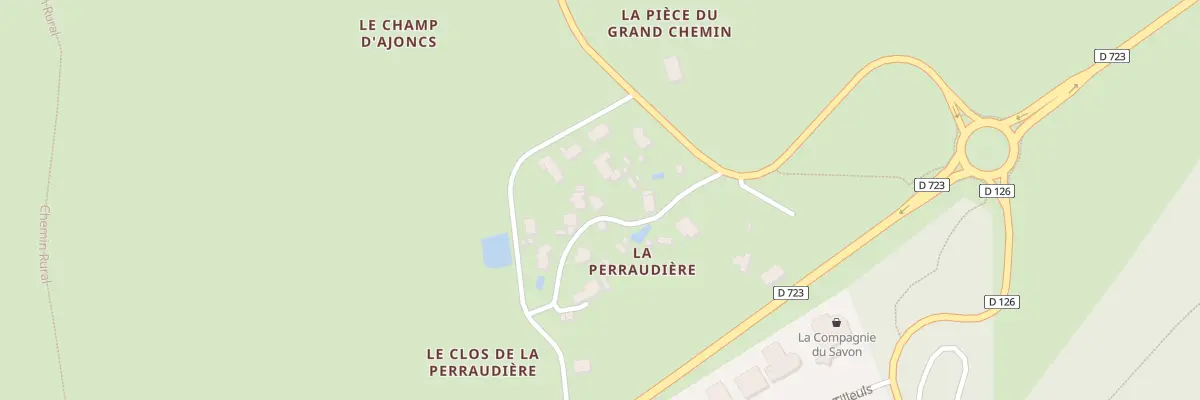 Plan du 174 Rue de la Perraudière à Saint-Martin-du-Fouilloux