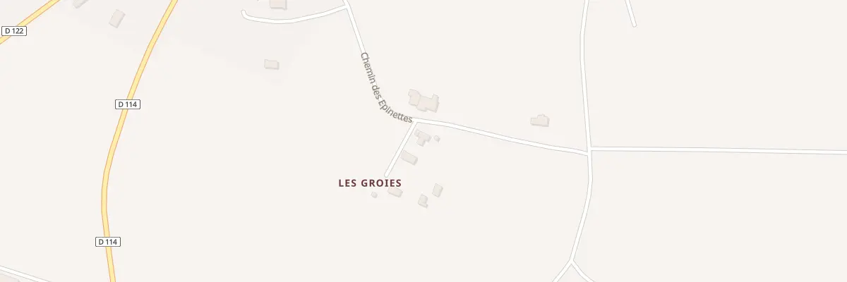 Plan du 12A Che des Epinettes à Archingeay