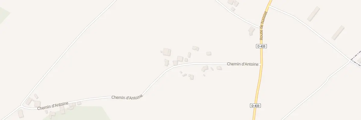 Plan du 242 Che d’Antoine à Bonnegarde