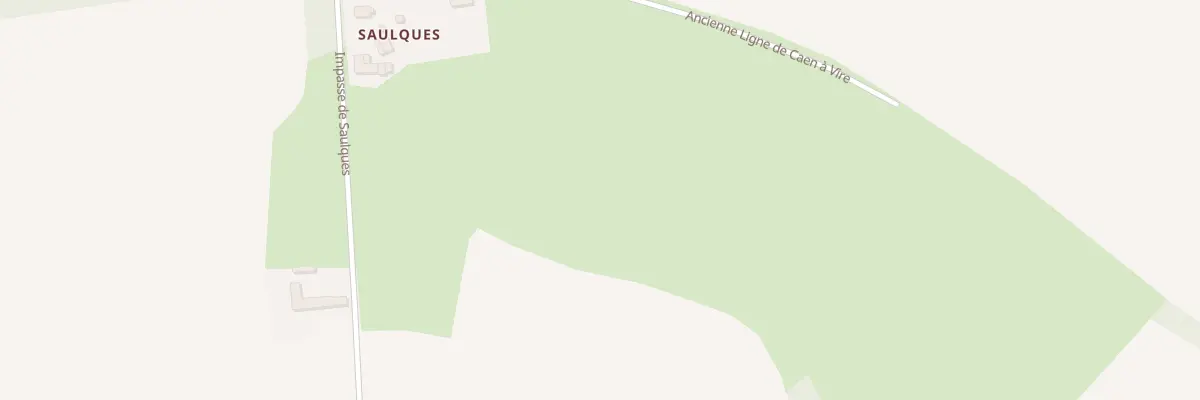 Plan du 3 Imp de Saulques - St Georges à Seulline