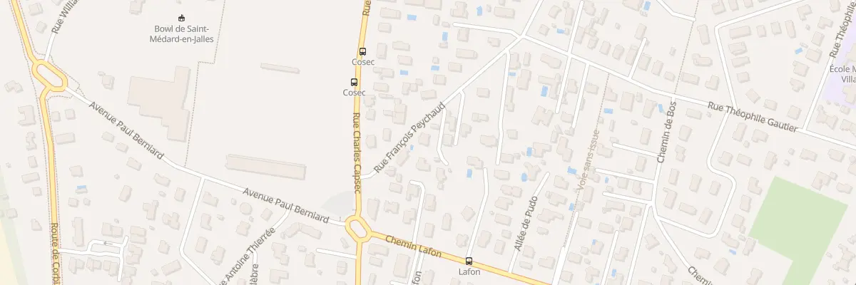 Plan du 50B Rue François Peychaud à Saint-Médard-en-Jalles