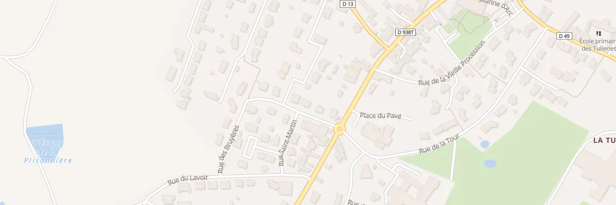 Plan du 6 Rue bonsejour à Saint-Pierre-du-Chemin