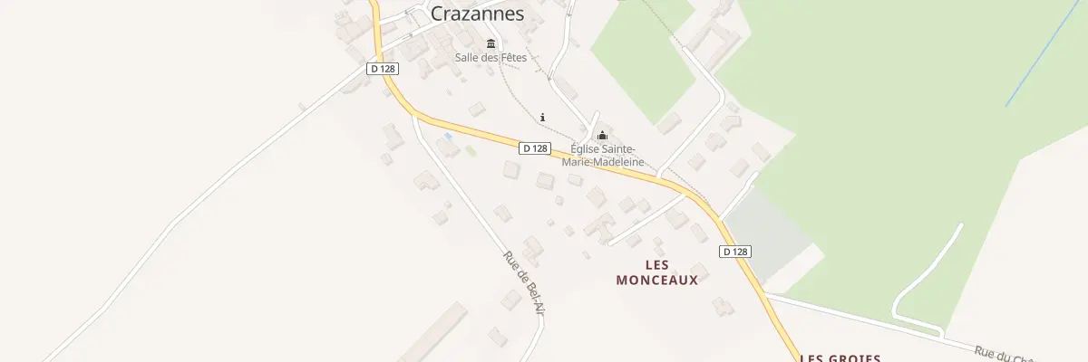 Plan du 10 Rue de Saintonge à Crazannes