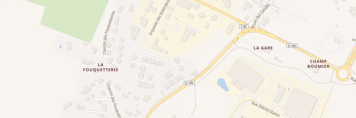 Plan du 34 Rue des Mésanges à Saint-Léger-de-Linières