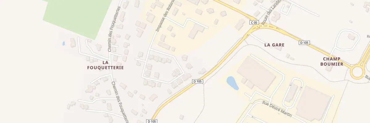 Plan du 32 Rue des Mésanges à Saint-Léger-de-Linières